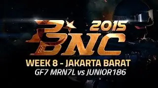 PBNC 2015 Final Lokal W8 : Jakarta Barat - GF7 MRN7L vs JUNIOR186