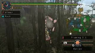 Monster Hunter Freedom Unite - Hunt the Rare Forest Congas (Guild 1*) Quest Walkthrough