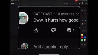 OMGOMGOMG MY IDOL (C4T TO4ST) COMMENTED ON MY VID