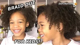 Braid Out For KIDS + How To Maintain & Refresh