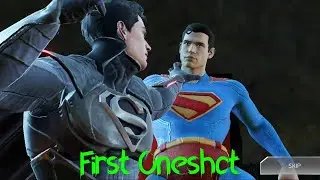 DCU Superman's first oneshot | Dark Knights | Injustice 2 Mobile