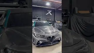 Carbon fiber Alfa Romeo fitment issues @RaptureMotorsport #gtr #automobile #sportscar #drift #bmw