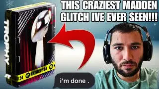 THIS IS THE CRAZIEST GLITCH IN MADDEN HISTORY!!! TROPHY PACKS!!??!.......... MADDEN 24 ULTIMATE TEAM