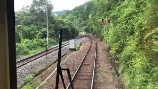 【スイッチバック】JR四国 土讃線244D 新改駅発車