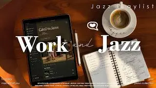 Jazz UP Efficiency UP 🙌ㅣLight cafe music that is moderately exciting and easy to listen to