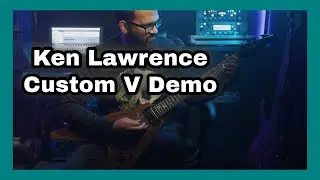 Ken Lawrence Guitar | Rare Custom Flying V Demonstration
