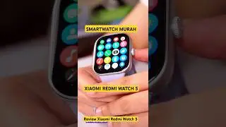 SMARTWATCH KEREN MURAH XIAOMI REDMI WATCH 5 Jam Tangan Viral Terbaik 2025
