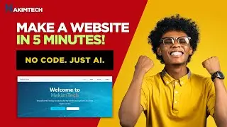 How to Create a Website Without Coding Using AI | Build Portfolio Website with Manush AI
