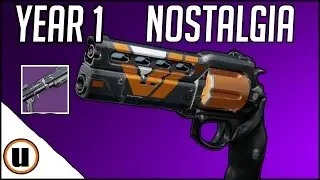 Destiny | Year 1 NOSTALGIA | Playing With My First Ever Legendary Weapon