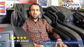 Daiwa Massage Chair | Vending Chair | Car Wash