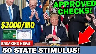 Trump&rsquo;s Order to Send $2,000 Stimulus Checks to American Households From Tariff Dividends