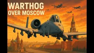 NATO Warthogs Over Moscow Kremlin!