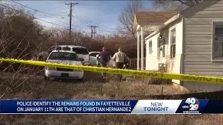 Fayetteville remains identified through DNA