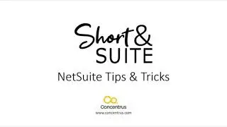 NetSuite Training: Short & Suite: Fixed Asset Management - Role and Permissions