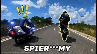 Uciekaliśmy przed policją XD Chorwacja na motocyklu