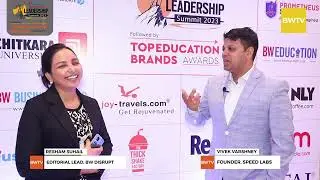 Vivek Varshney, Founder, Speed Labs | Top Education Brands 2023