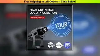 Custom Gobo Projector Light Custom Logo Lights Outdoor LED Rotating Customize Logo Spotlight for