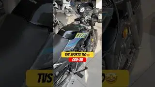 New TVS Sports 110 OBD-2B🤩 | Best 110cc bikes of 2025  #tvs #tvssport dbunboxing