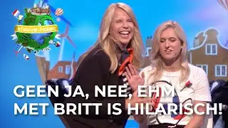 Britt tegen Linda: 'Ik zag je in een KLEINE Porsche...' | Ik hou van Holland #AFL2