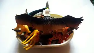 Zoo Animals Figure Unboxing And Review - Snake Shark Cow Dinosaurs Camel#asmr#shorts#unpacking