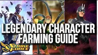 Legendary Character Farming Guide ∣ Marvel Strike Force