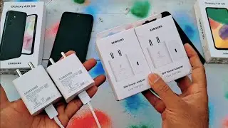 SAMSUNG Travel Adapter 25w Unboxing | Samsung Original Type C Travel Adaptor EP-T2510NBNG