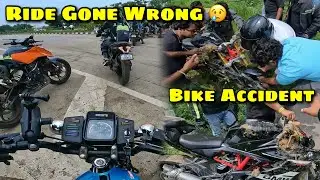 DANGEROUS ACCIDENT 😭 Ho Gaya ‼️ Independence Day Ride Gone Wrong || New Bike Khatam *CRASHED*