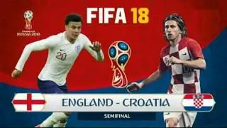 World Cup 2018: Croatia v England (Polfinalni svetovni pokal: Hrva&scaron;ka proti Angliji)