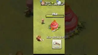 what we get when cutting the clash of clans 10th birthday cake🍰🍰??