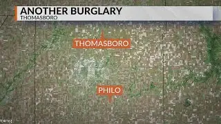 Two arrested after Thomasboro and Philo burglaries