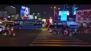 Saigon by night Bùi Điện Street . Jan 16 2026