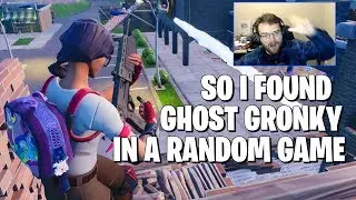 SO I FOUGHT GHOST GRONKY....KINDA (Fortnite Battle Royale Gameplay) Funny Moments