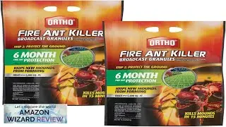 Ortho Fire Ant Killer Broadcast Granules 11.5 lbs. (2-Pack) Review
