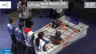 VEX Worlds 2016 - VEXIQ Middle School - Science - Qual 270 (10330C 8899Y) 99