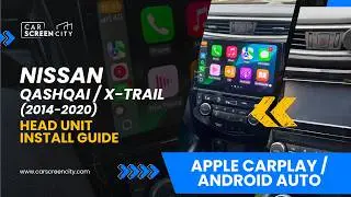 Nissan Qashqai / X-Trail (2014&ndash;2019) Screen Upgrade | Apple CarPlay & Android Auto Install Guide