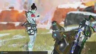 Apex Legends Wraith Finisher Champion Gold Rush Duos