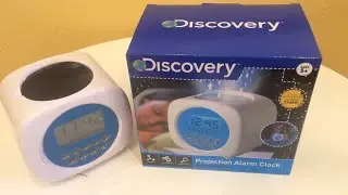 Discovery Kids Sound Machine Star Projection Alarm Clock/Night Light - Review/Overview