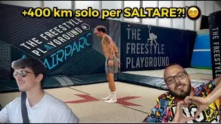 VADO IN AUSTRIA PER SALTARE IN UN TRAMPOLINE PARK PRO SU UNO DEI TAPPETI PI&Uacute; POTENTI DEL MONDO! 😳🏅