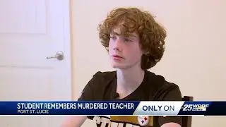 'It hurts': Student of Treasure Coast teacher murdered in front of her kids reflects on who she was