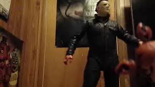 Nightmare Foxy vs Michael Myers round 3