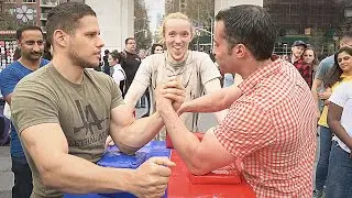 Arm Wrestling at Washington Square NYC 2019