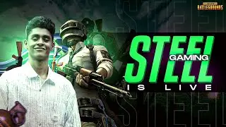 Let's Play BGMI With Thoppi 💀 | STEEL Is Live