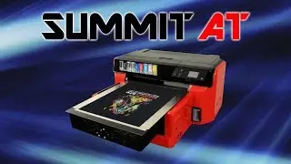 Summit AT DTG Direct to Garment Printer Demo