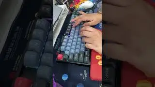 Black &lsquo;n Red Keyboard Set #mechanicalkeyboard #asmr #asmrtypingsound #typing #asmrtypingsoundtest