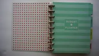How I Set Up My Budget Planner | Happy Planner