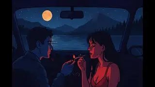 🌕 3 AM Drive: Soulful Blues Under the Full Moon | Chillhop & Midnight Roads