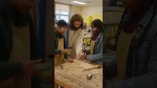 Jesus Helps Students in Shop Class 🙏 #Jesus #Faith #Motivation #Christian #Blessed