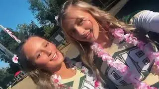 #cheerleader #hawaii #vibes #pretty #flowers #hairclip #cheerleading #cheerleaders #cheerlife #model