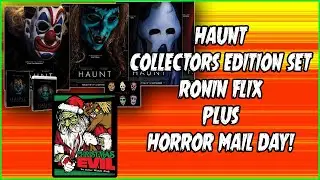 Haunt Collector's Edition Blu Ray Set Unboxing Plus Horror Mail Day! | Christian Hanna Horror