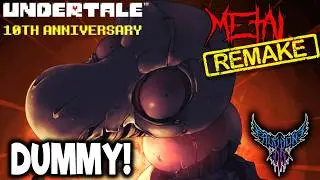 UNDERTALE Anniversary - Dummy! 【Intense Symphonic Metal Cover】